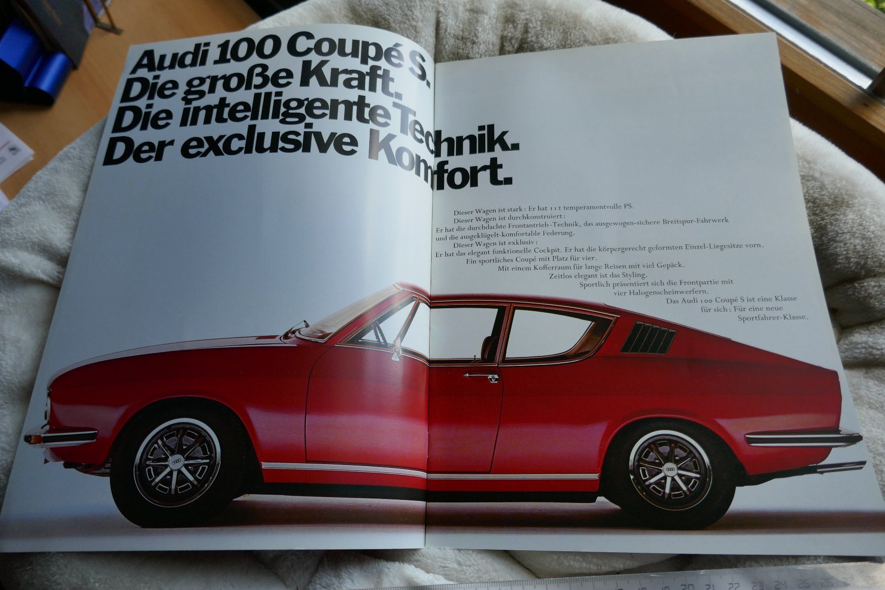 Audi Documenti: Audi  Coupè  100S,  Originalprospekt – Nuovo (secondo la descrizione) da Madiswil venduto da ML911 1