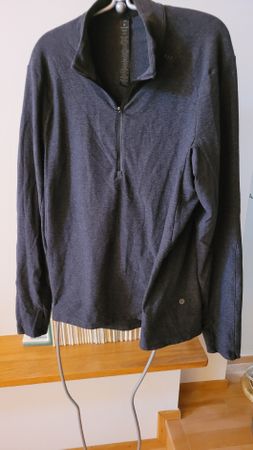 Lululemon Sport Pullover L grau • Longsleeves laufen