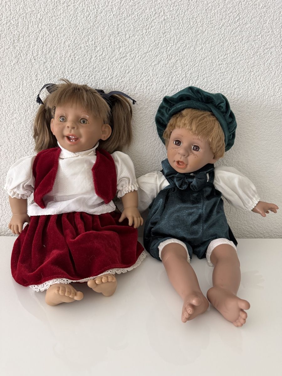 Bambole: Poupées, le couple; parfait état  – Nuovo (secondo la descrizione) da Düdingen venduto da Manuela14