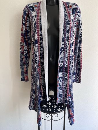 Desigual Cardigan Gr. M gemustert neuwertig