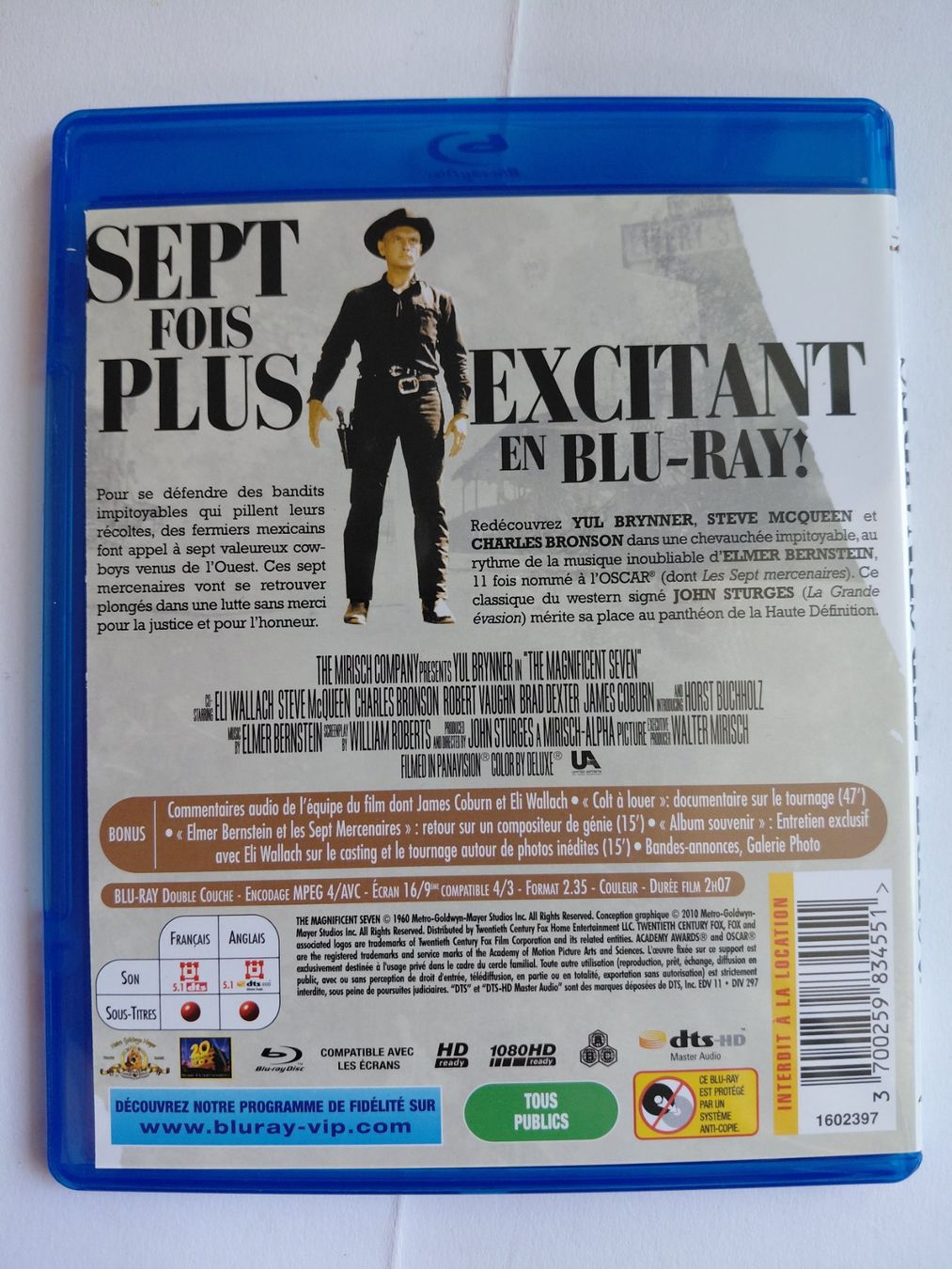 Tutti i DVDs: Les sept mercenaires – Usato da Denges venduto da Hellboy10 1