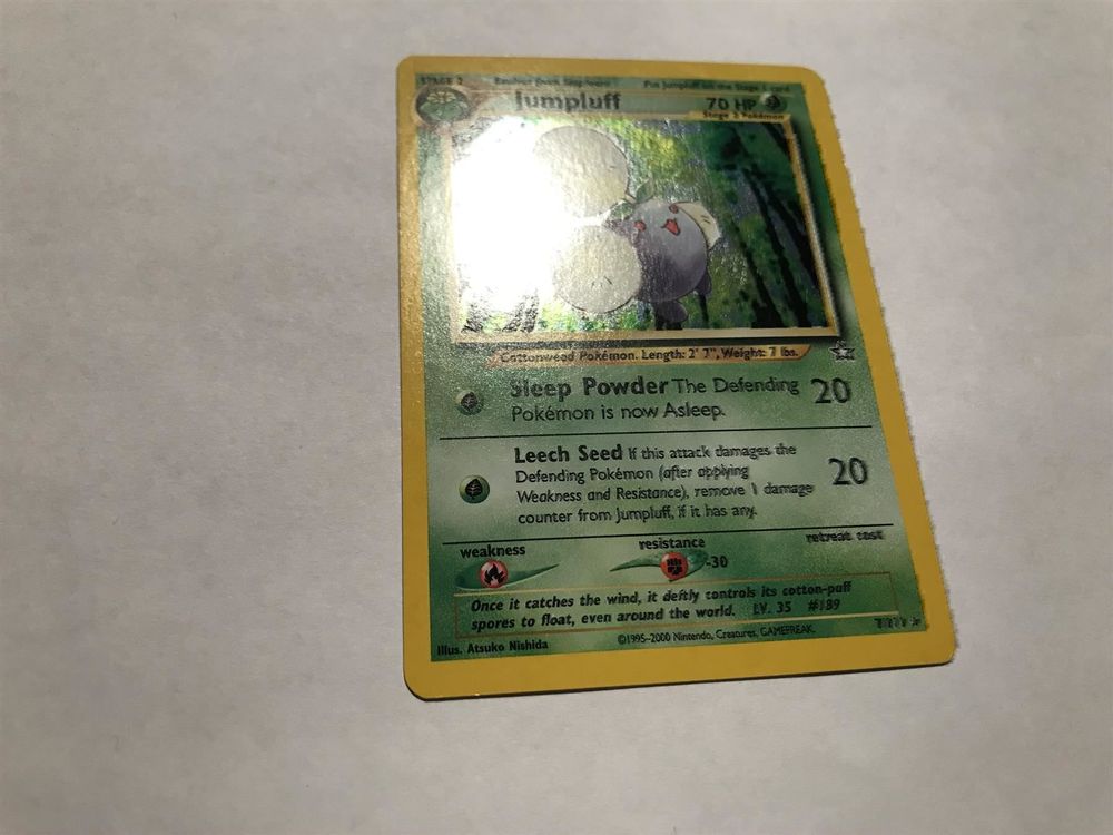 Pokémon Carte collezionabili: Jumpluff holo Neo Genesis – Usato da Hagendorn venduto da Pokecollectorch 2