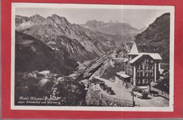 Hôtel Klausenpasshôhe - 1932 - Belles voitures et bus !
