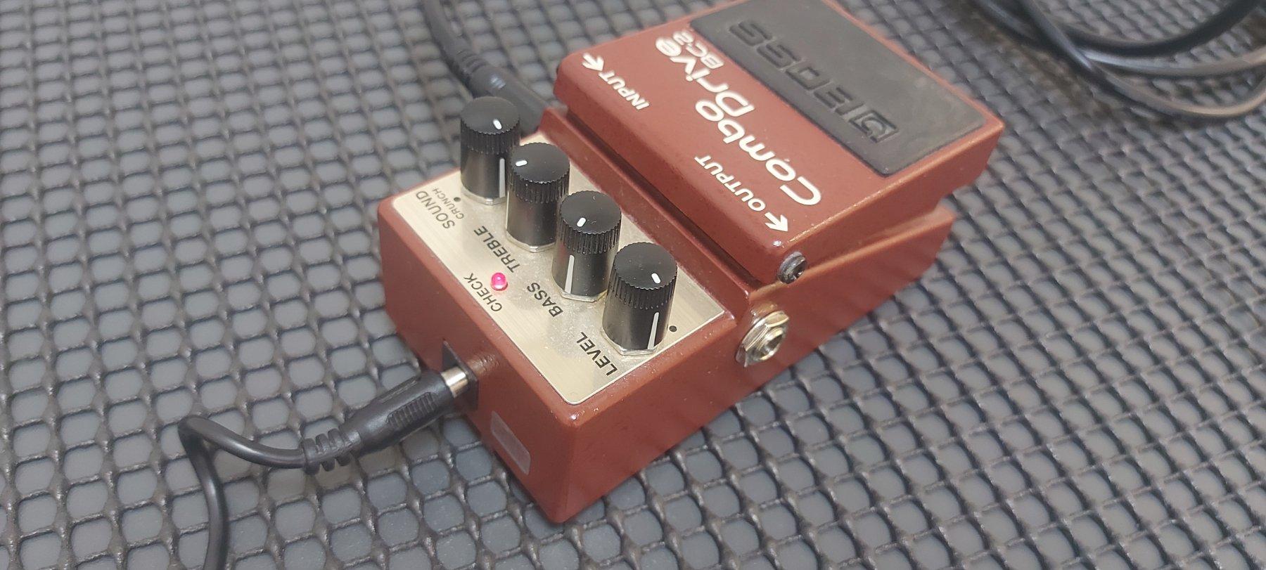 Boss BC-2 Combo Drive Compact Gitarren-Effektpedal (Neu (gemäss