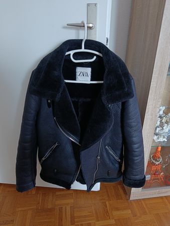 Winterjacke schwarz Gr.M ZARA