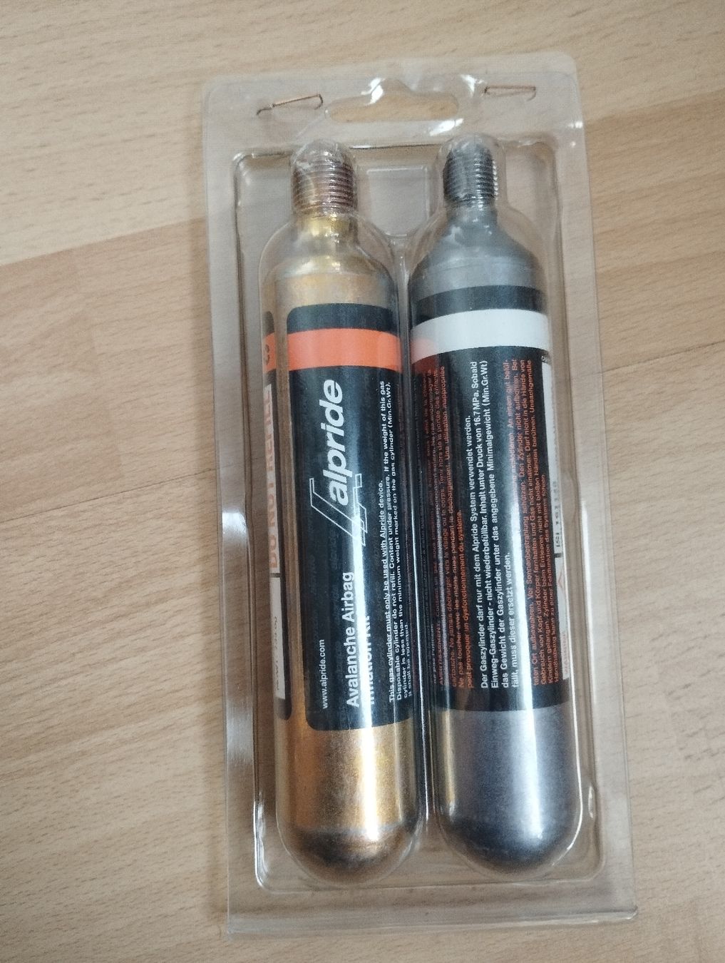 Zaini: Alpride avalanche backpack cartridge – Nuovo e nell'imballaggio originale da Wallisellen venduto da ire_z2yn