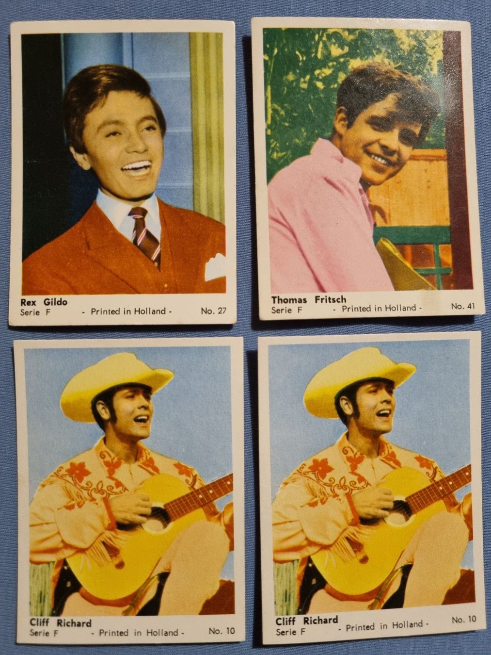 Sammelbilder & Trading cards: Sammelbilder: Schlagersänger – Neu (gemäss Beschreibung) aus Aarwangen von Rom55
