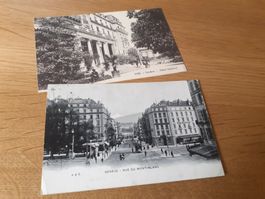 GENEVE - RUE du MONT BLANC - 1905 - HOTEL NATIONAL - GENF