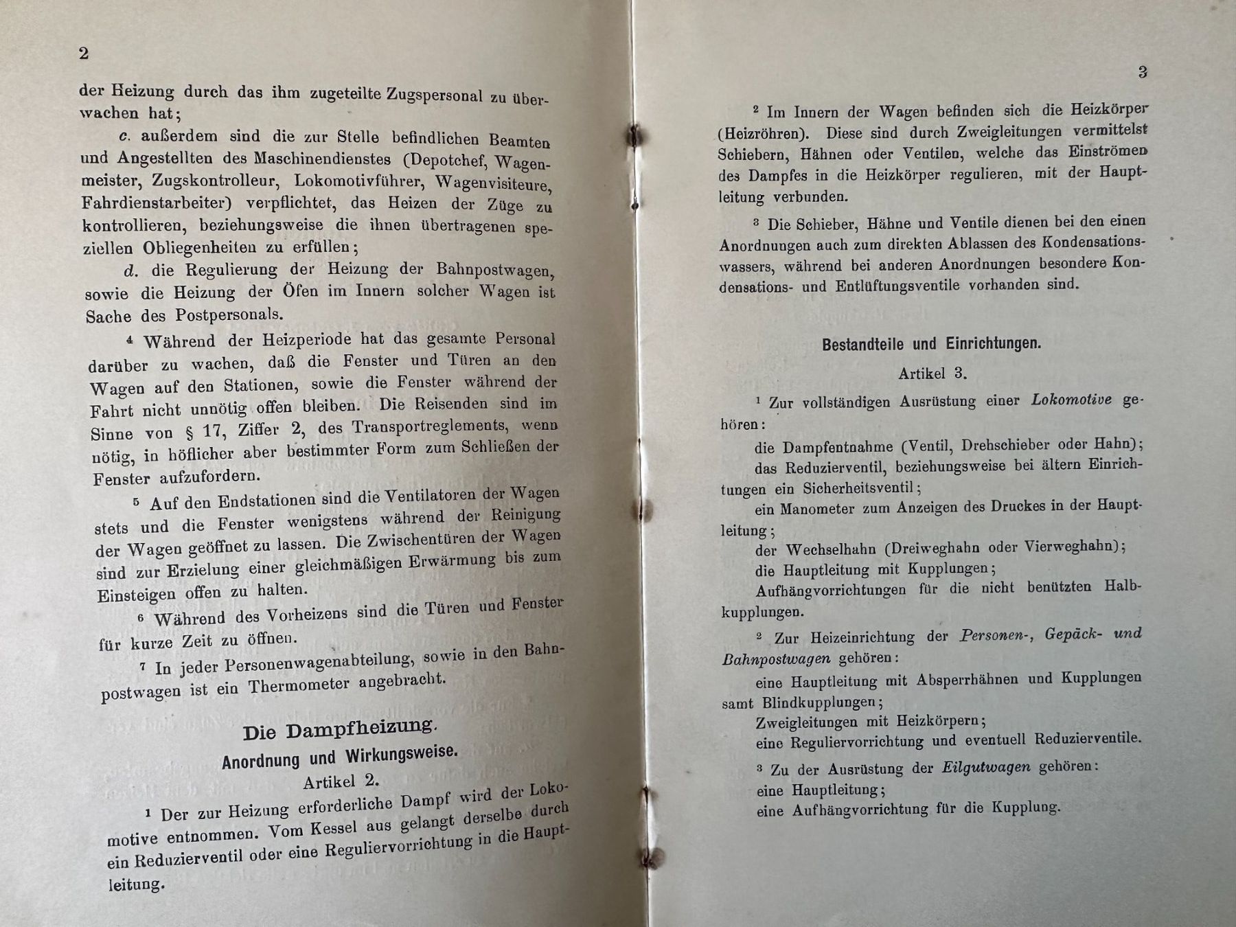 Documents: SBB, Uraltes SBB-Reglement (1904) – D'occasion à Zürich par Linthi1 4