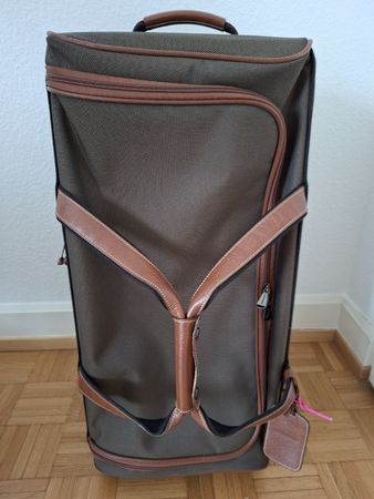 Valise trolley Longchamp marron hauteur 70 cm bon état