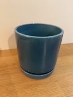 MICA Decorations Blumentopf / Übertopf Blau Ø 18 cm