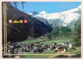 Saas-Fee 1800 m, Allalinhorn 4027 m
