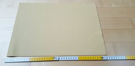 Leder vanille Nappaleder A3 Format