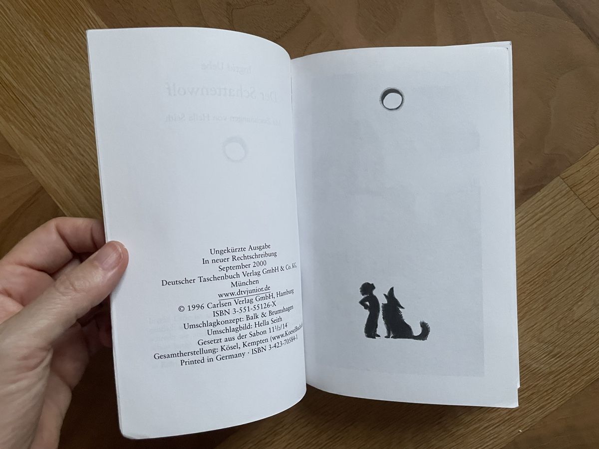Libri: Buch: Der Schattenwolf von Ingrid Uebe – Usato da Fribourg venduto da Mymikrakra01 2