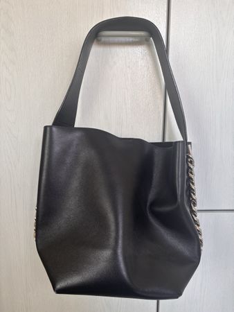 Givenchy Calfskin Infinity Bucket Bag Black