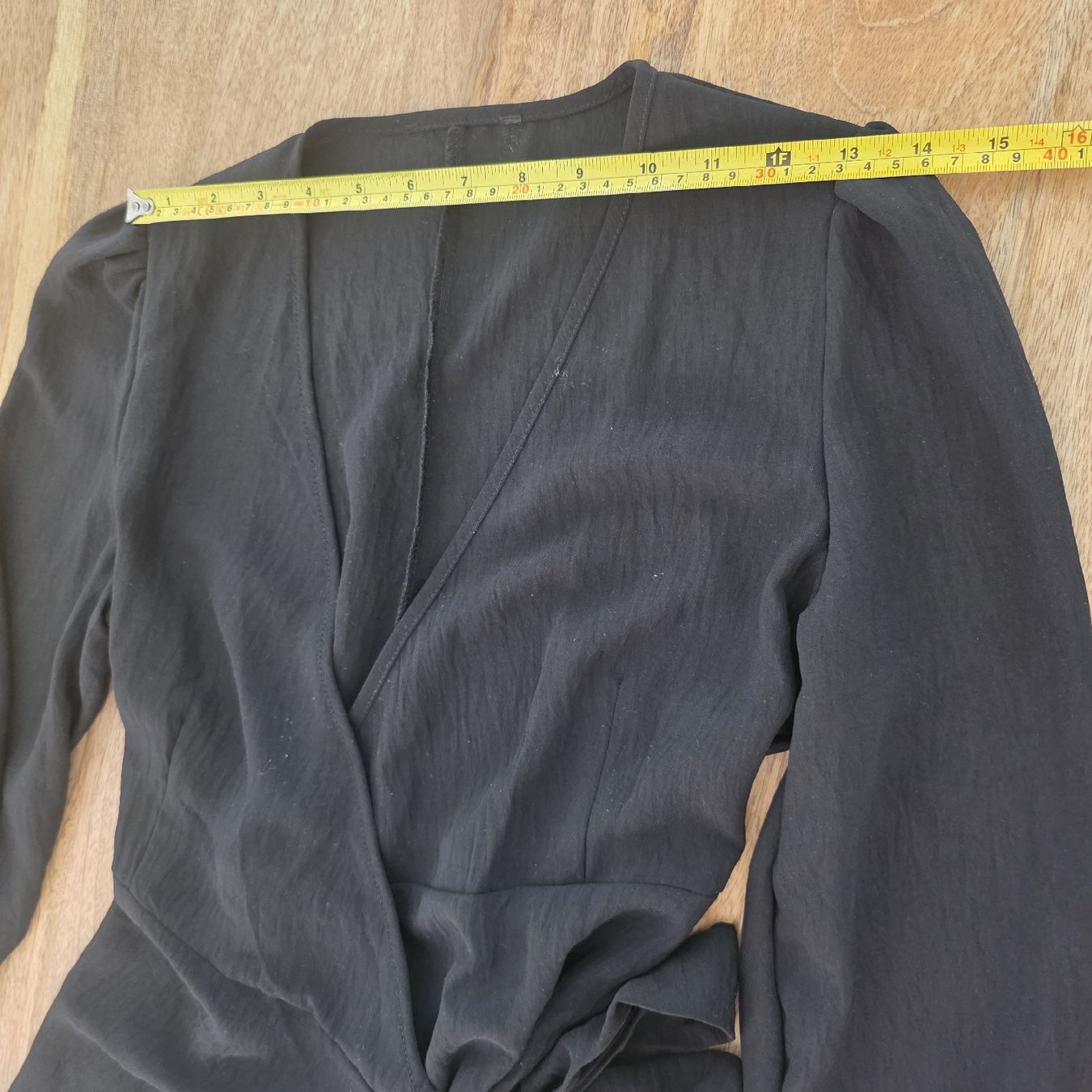 Vestiti: Wickelkleid schwarz Gr M  neu – Nuovo (secondo la descrizione) da Rheinsulz venduto da Gilea 5