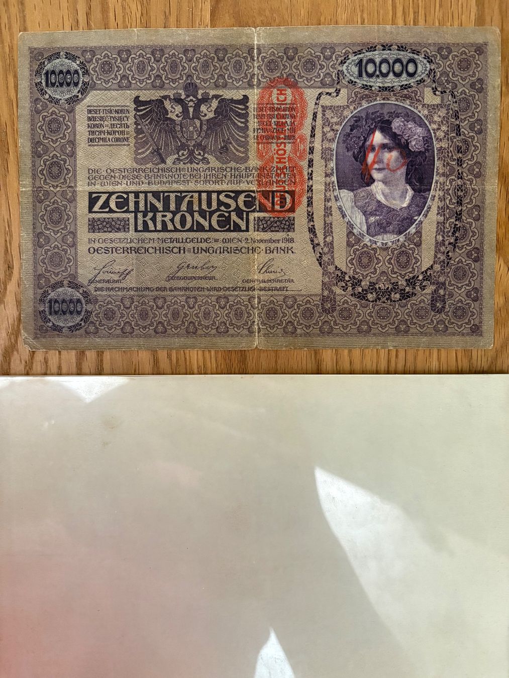 Banconote: zehntausend Kronen – Usato da Wolfhausen venduto da Wallis84 1
