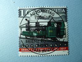 2017 Sondermarke Brienz Rothorn Bahn 1631 ET Vollstempel