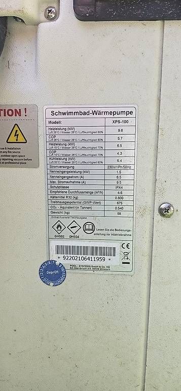 Radiatori: Pompe à chaleur pour chauffage- refroidissement piscine – Usato da La Sagne VD venduto da Michel1450 3