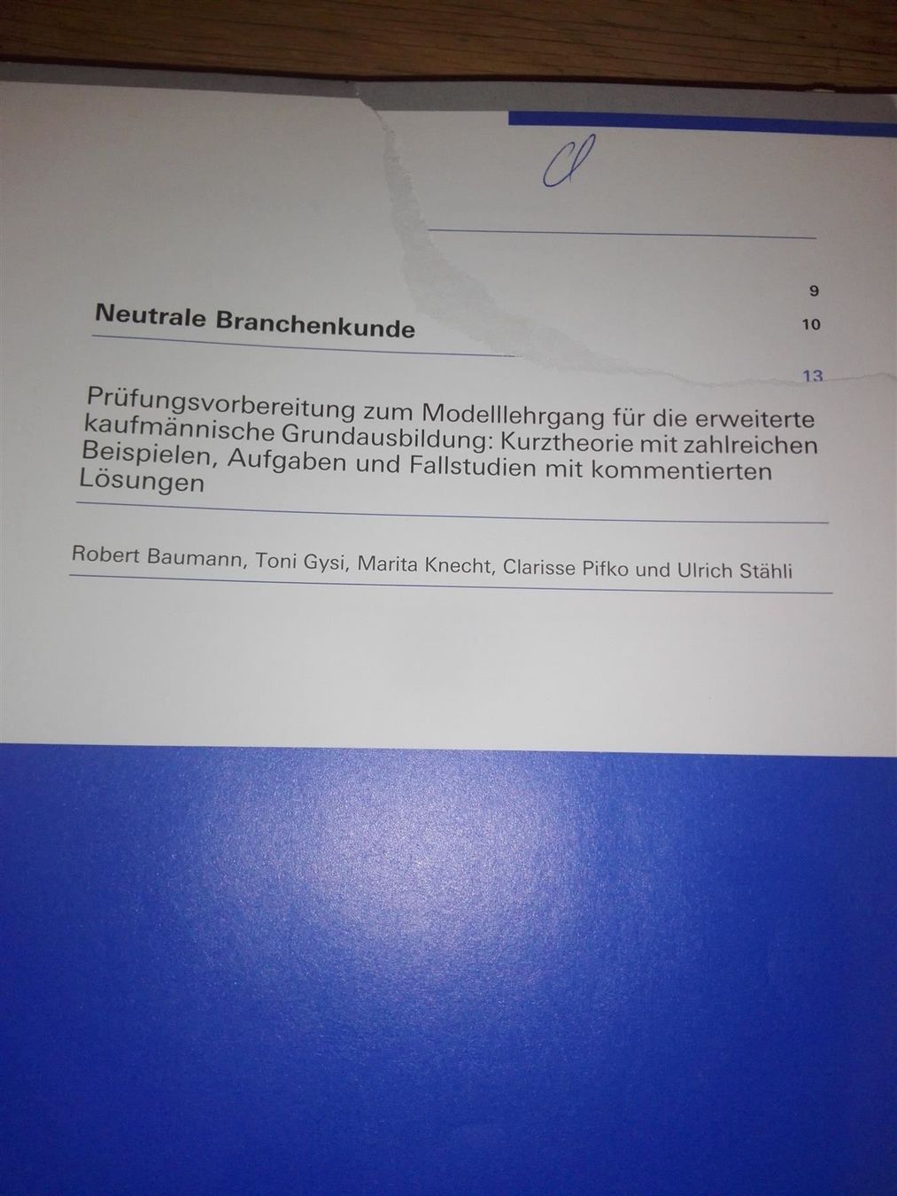 Libri: Neutrale Branchenkunde    (Compendio) – Usato da St. Gallen venduto da elkapone 1