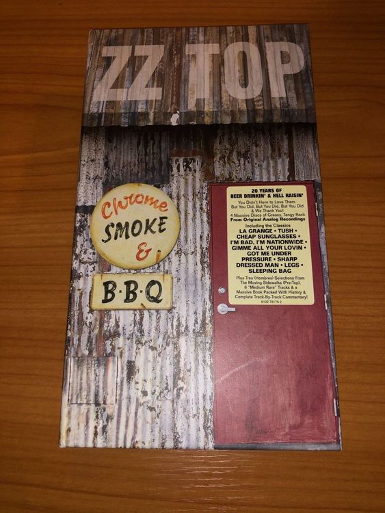 ZZ Top Chrome, Smoke & BBQ, BoxSet Kaufen auf Ricardo