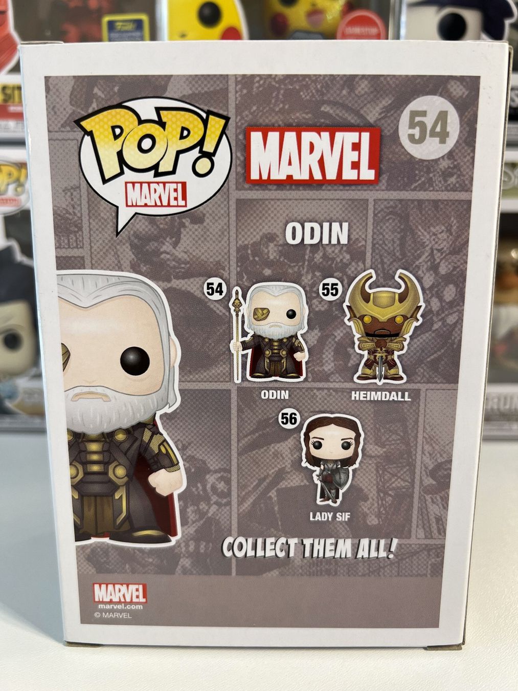Funko Statuette: Funko POP! Marvel Odin – Nuovo e nell'imballaggio originale da Le Mouret venduto da perfectbijou 2