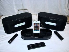 Sony Wireless Multi Room iPod iPhone Dock Air-SA15R wireless