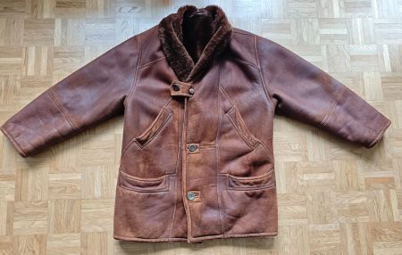 Original Shearling Ledermantel Modehaus Leonardo Zürich