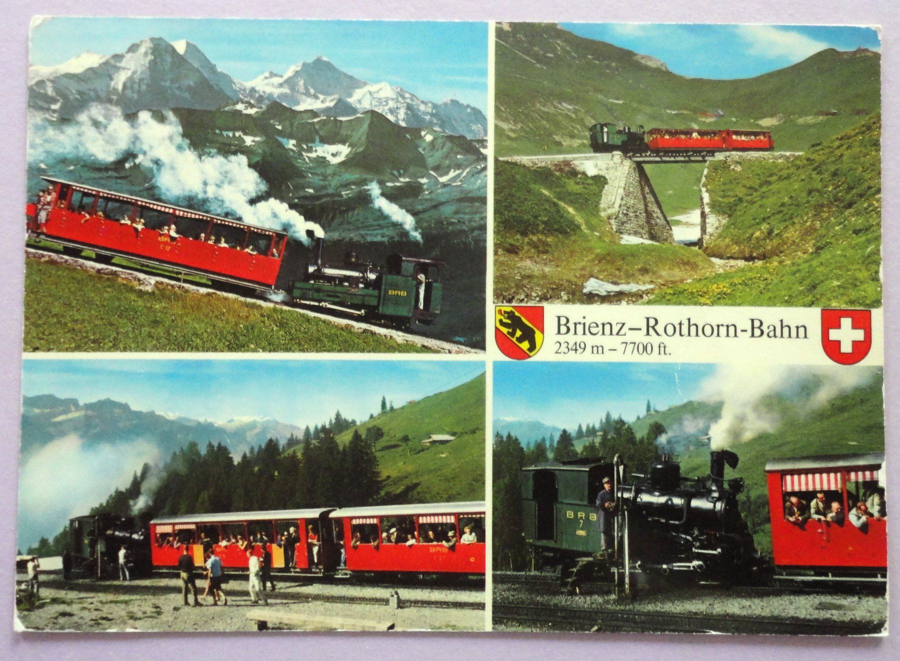 Cartes postales: Brienz-Rothorn-Bahn – D'occasion à Fétigny par Billy2miny