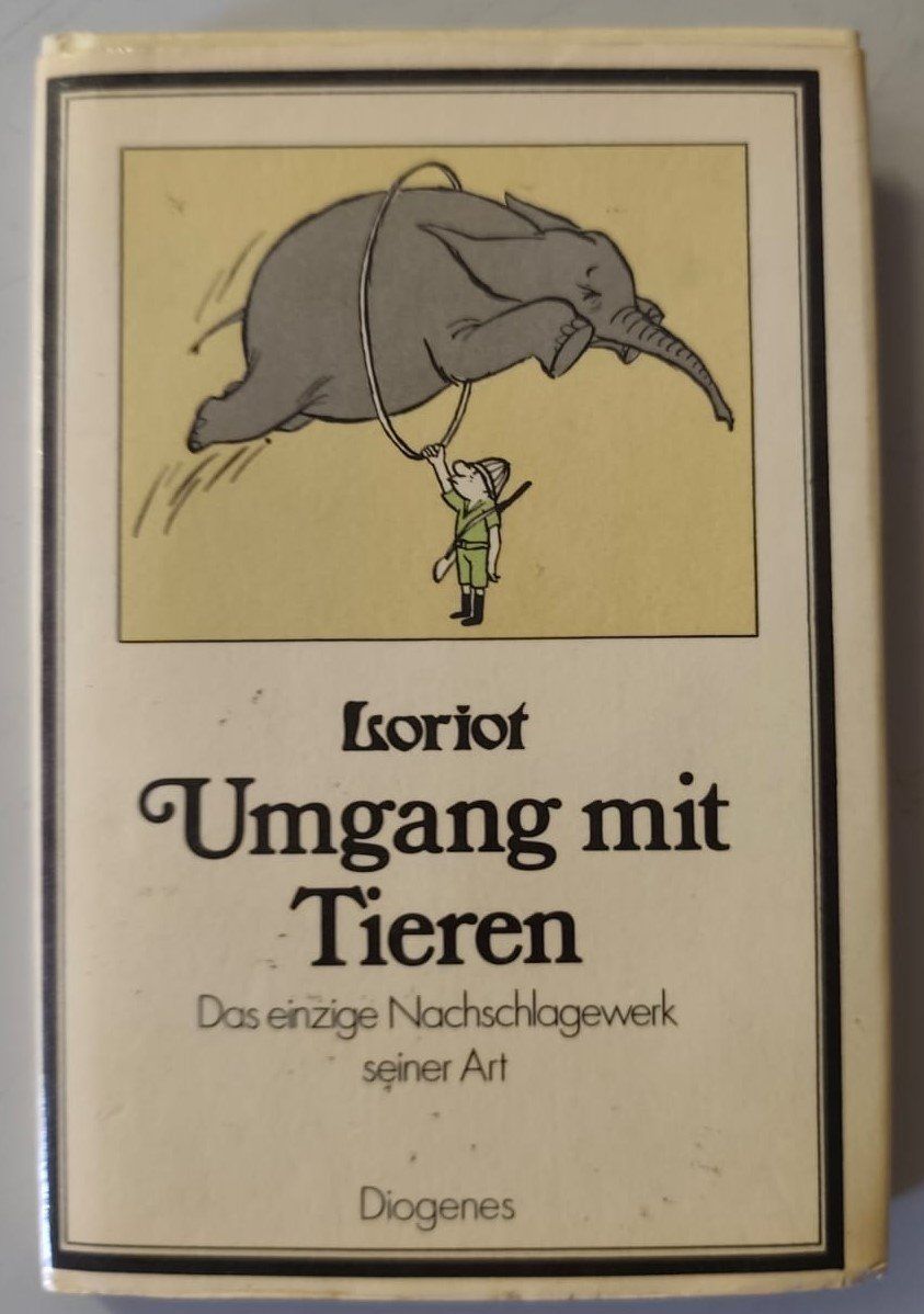 Libri: Buch: Loriot – Umgang mit Tieren – Usato da Gelterkinden venduto da rofank68