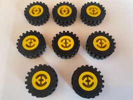 LEGO - GELBE - TECHNIK - RÄDER
