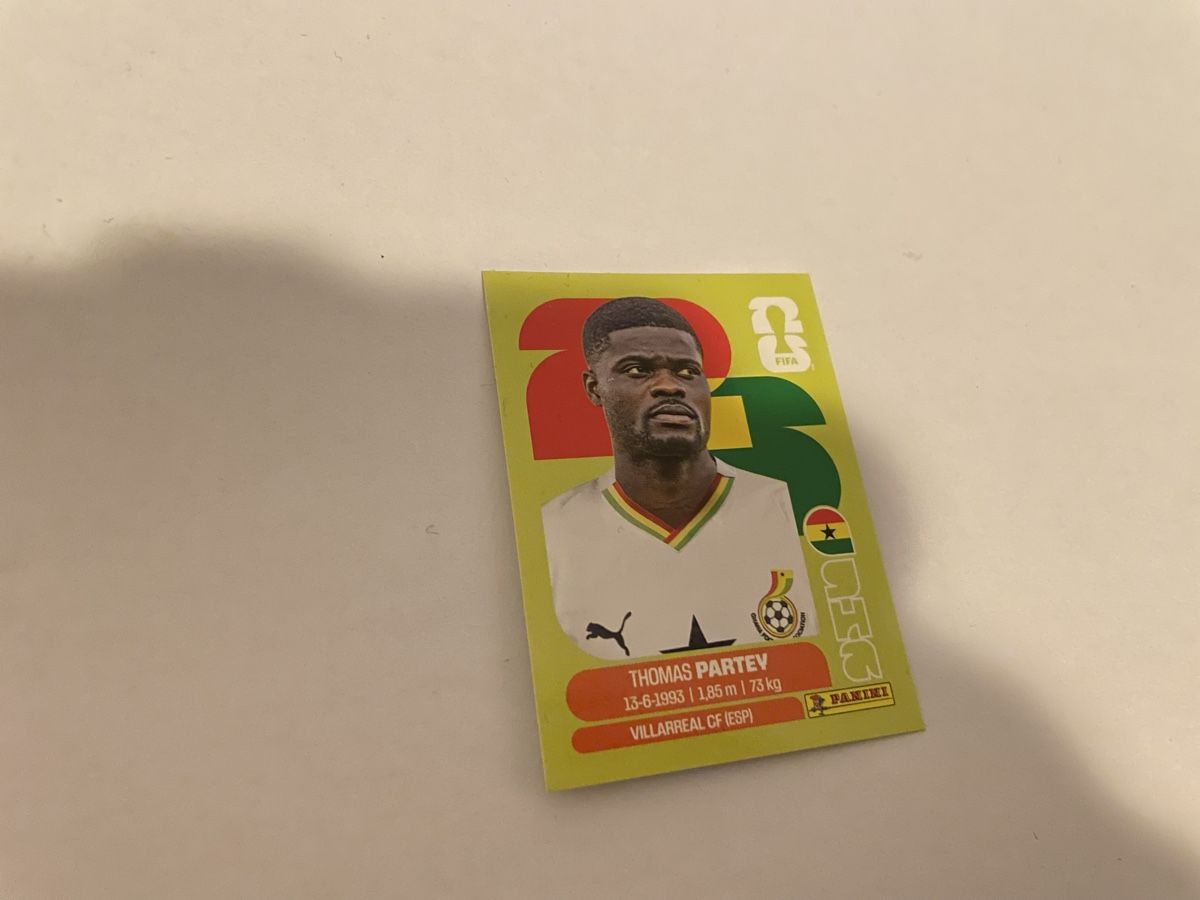 Panini Carte collezionabili: FIFA WM 2026 Thomas Partev GHA 10 – Nuovo (secondo la descrizione) da Winterthur venduto da Cobraforce