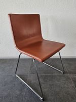 Ikea Bernhard Lederstuhl in rostbraun