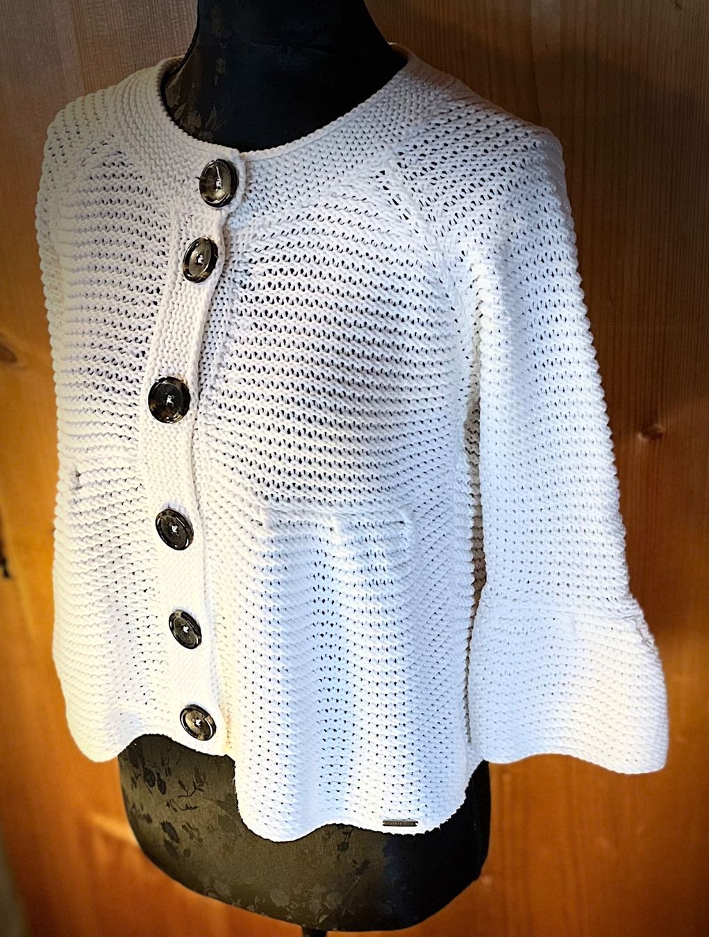 Pullover & Sweatshirts: Wunderschöner Sommer-Strickpulli - Cardigan der Marke OUI – Gebraucht aus Arbon von KaSaBo 1