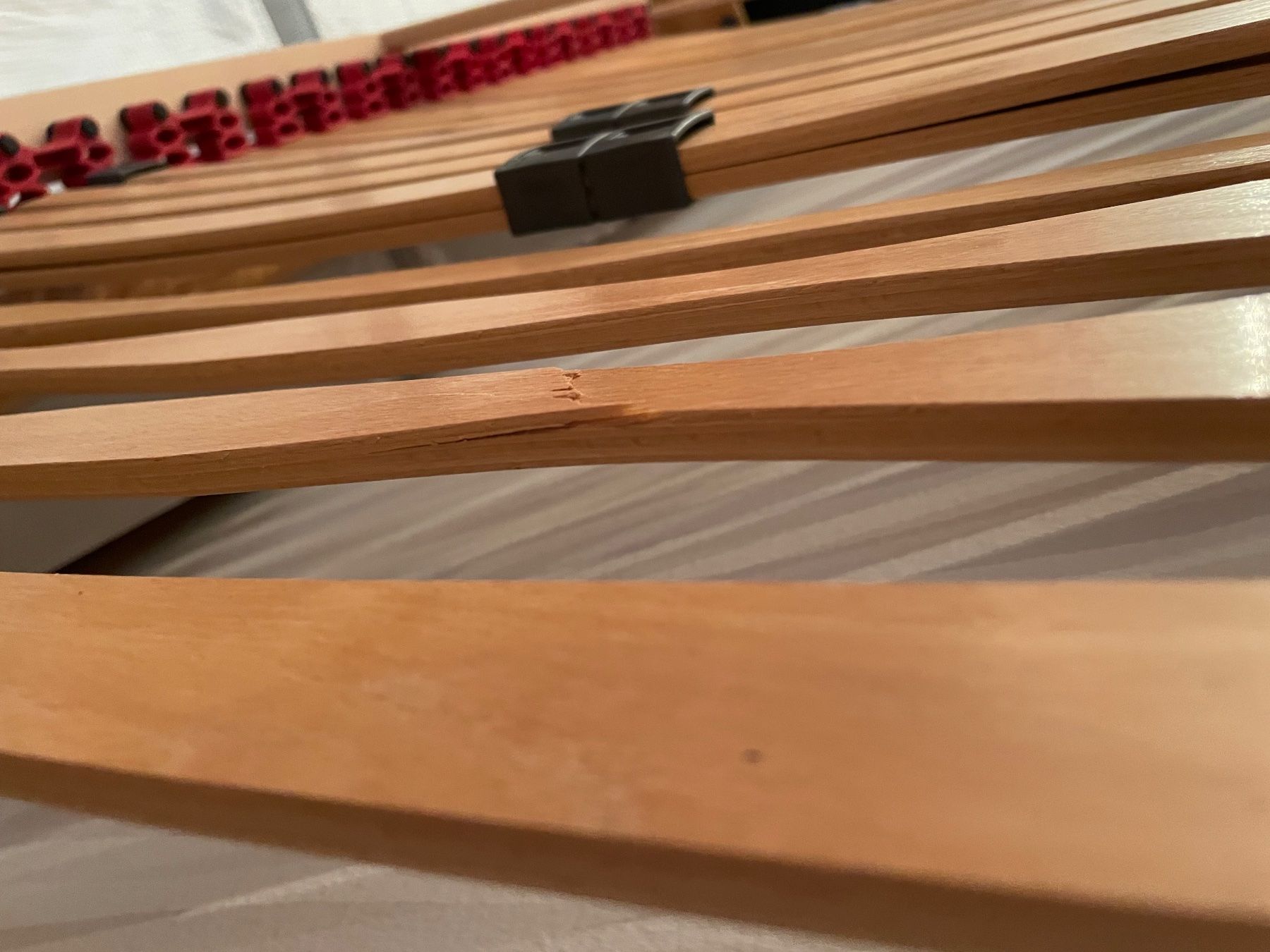 Letti: Komplettes Hartholzbett 1 x 2 m – Usato da Oberwil BL venduto da cor_286p 8