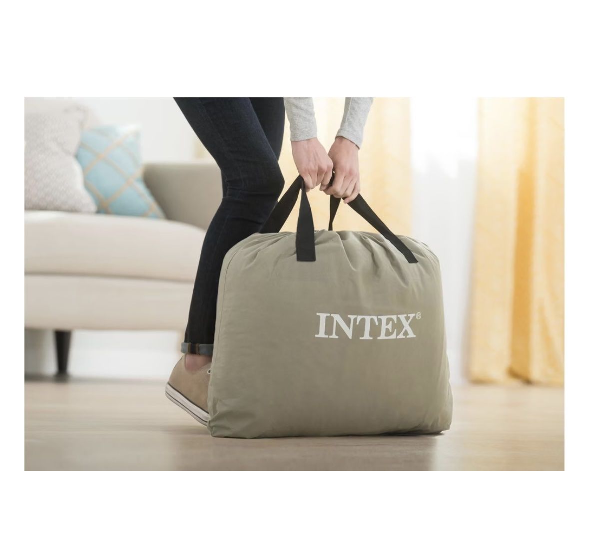 Matratzen: Intex Doppel Luftmatratze schwarz – Gebraucht aus Beromünster von vaspa 2