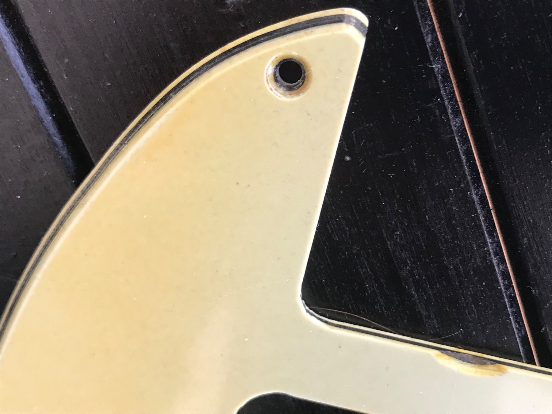 Strumenti musicali: Telecaster GVT Pickguard Aged Smok AAA Celluloid Pickguard – Usato da Winterthur venduto da SF_72 4