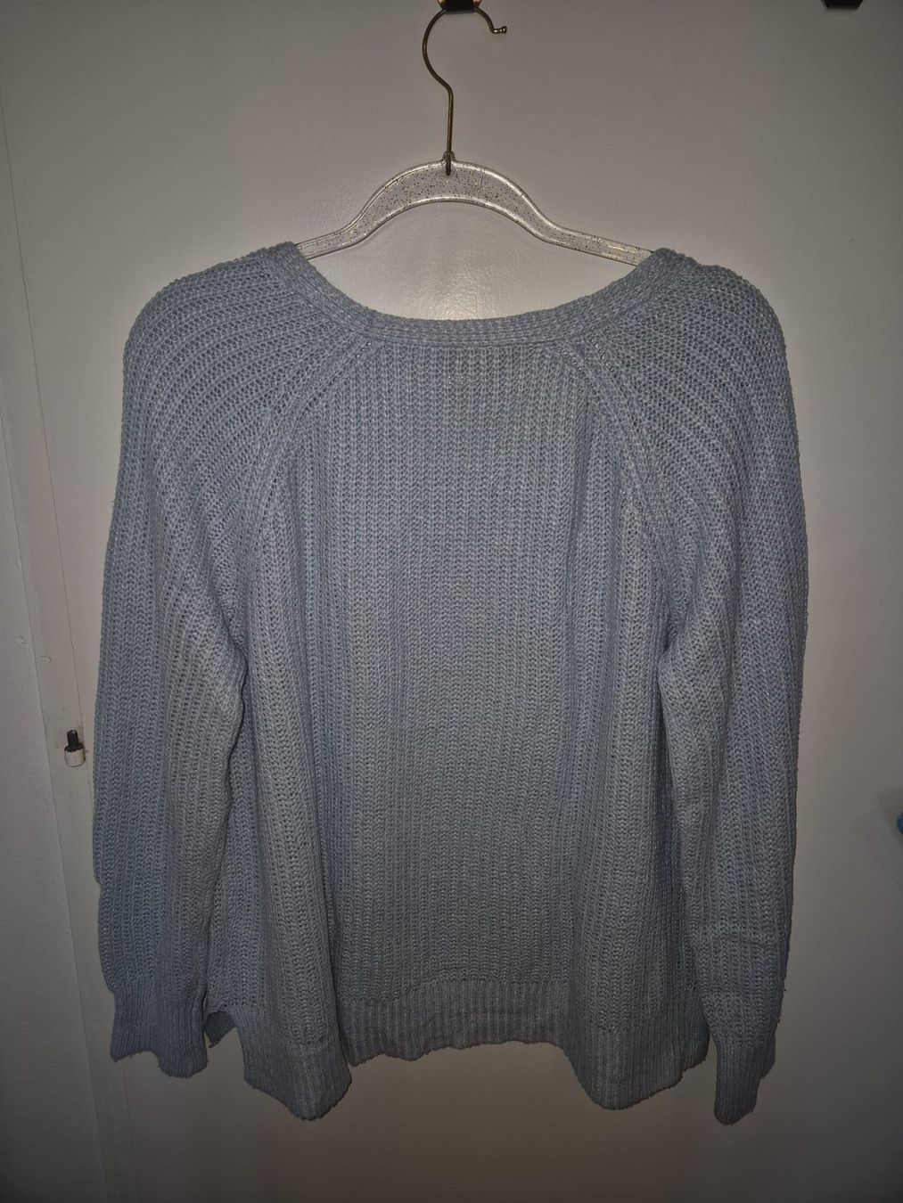 Tops: Pull Canda bleu maille torsadée taille M occasion – Gebraucht aus Onex von CollectionPassion 1