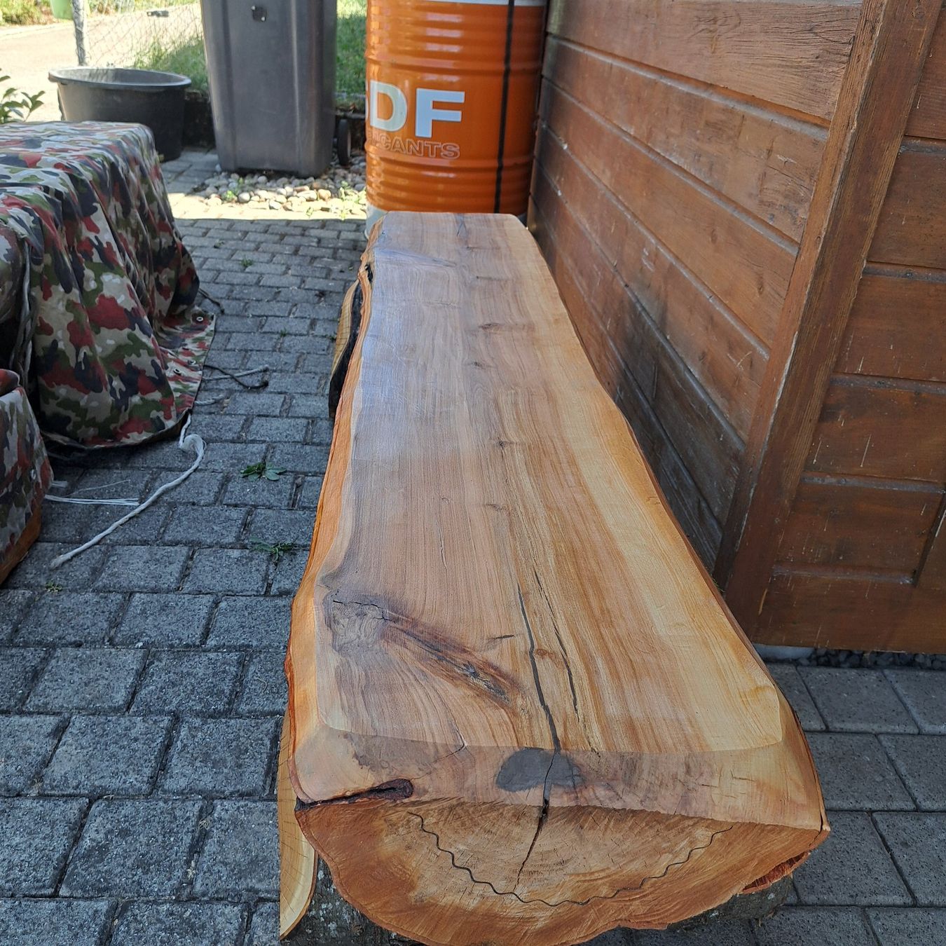 Bancs: Holzbank rustikal 155 cm lang – D'occasion à Benzenschwil par 007tinu 8