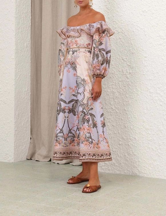 Zimmermann Kleider: Authentic Zimmermann Linen Midi Dress – Neu (gemäss Beschreibung) aus St.Josefen von lop_lh8d 6