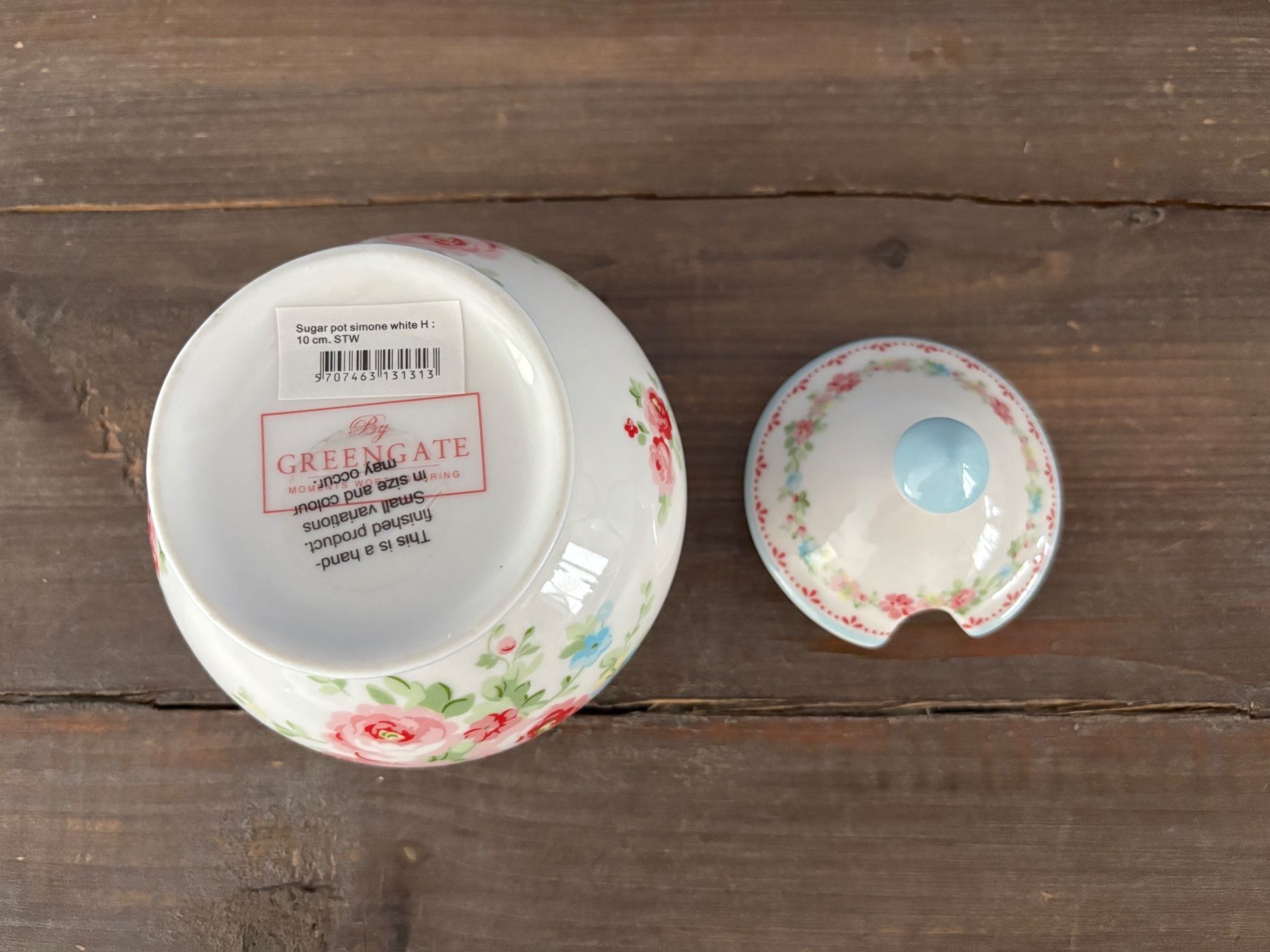 Greengate Zuckerdosen: Greengate Zuckerdose 'Simone White' ** makellose Neuware – Neu und originalverpackt aus Luzern von celine7373 2