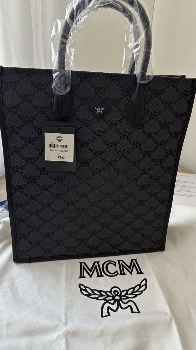 Mcm Borse da donna: MCM Shopper Tote Bag Schwarz Neu – Nuovo e nell'imballaggio originale da Schübelbach venduto da Kandija 1