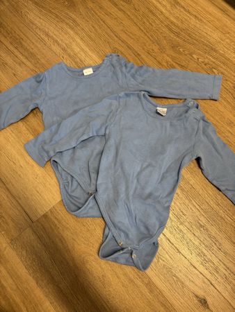 2er Set Baby Bodys, Langarm, Grösse 86/92