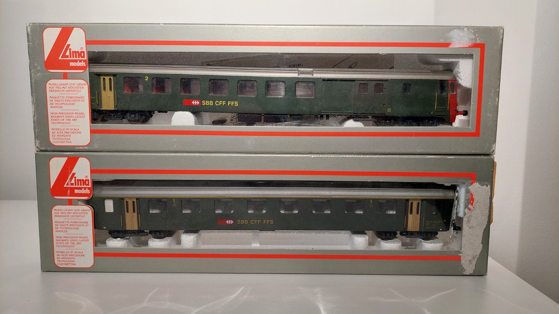 Lima Modellini di ferrovie: Lima BDt EW II und A EW I – Usato da Suchy venduto da NDM2228