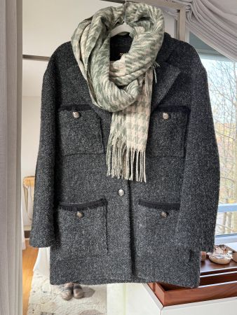 Maje Mantel Jacke Gr. M-38/40