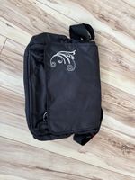 Wickeltasche schwarz