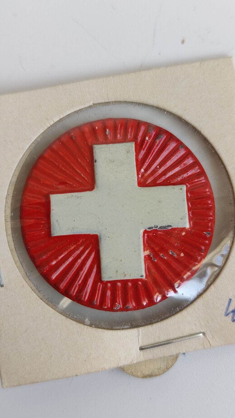 Schweizer Armee Placchette & Badge: Kokarde zu Tschako, Abzeichen (W4) – Usato da Aarau venduto da bro_9zsg