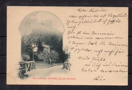 Hôtel+Pension Chanélaz NE, 1899, ʘ Neuchâtel+Zürich