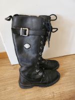 Bottes cuir noir Harley Davidson femme taille 36 occasion