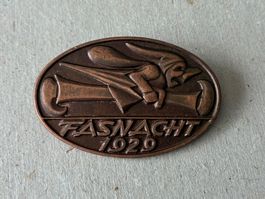 Basler Kupfer-Fasnachtsplakette 1929
